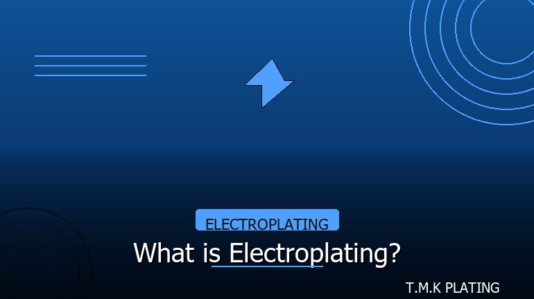 การชุบโลหะด้วยไฟฟ้า Electroplating คืออะไร