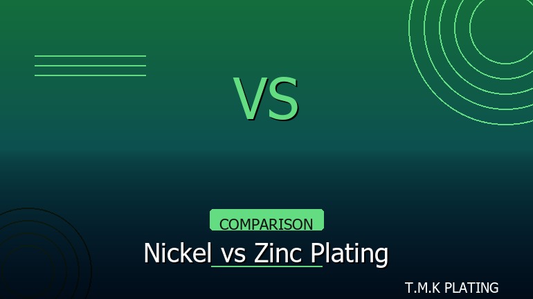 ชุบนิกเกิล vs ชุบซิงค์ ต่างกันอย่างไร